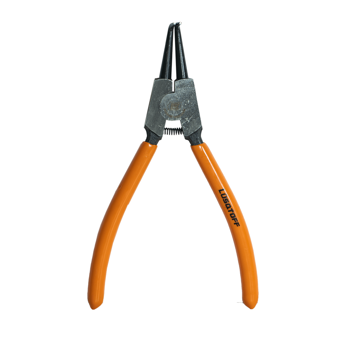Pinza Para Anillo Seeger 7" 180mm Apertura Curva PRO L4286 - Lusqtoff