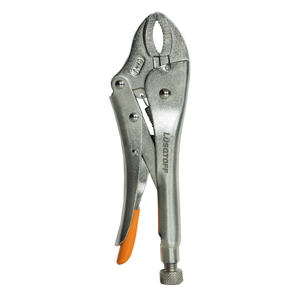 Pinza De Presión Mordaza Curva PRO 10" 250mm L4306 - Lusqtoff