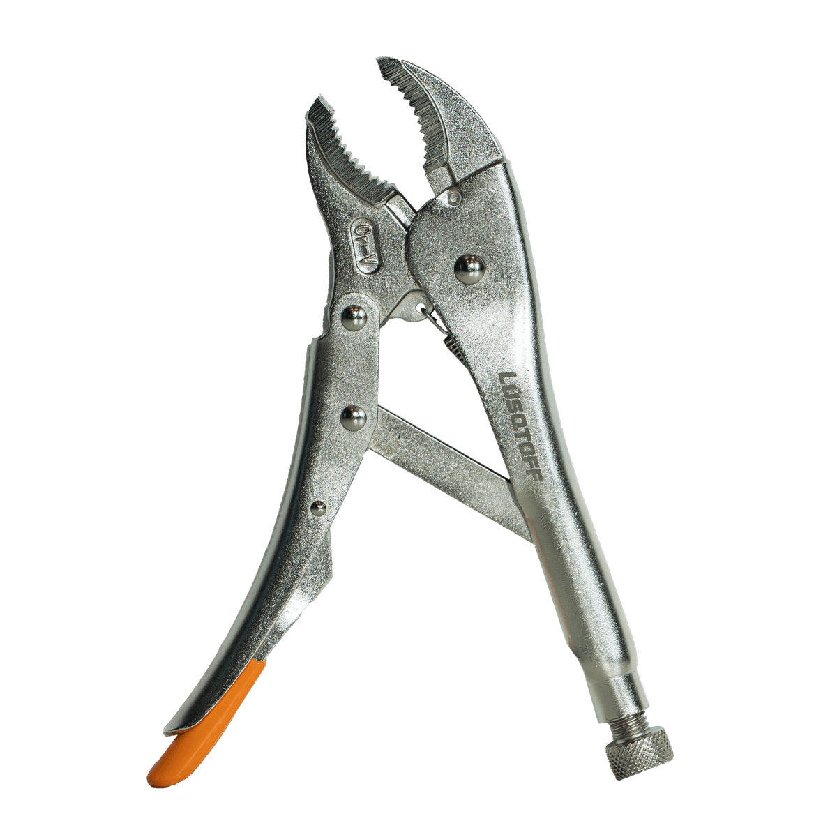 Pinza De Presión Mordaza Curva PRO 10" 250mm L4306 - Lusqtoff