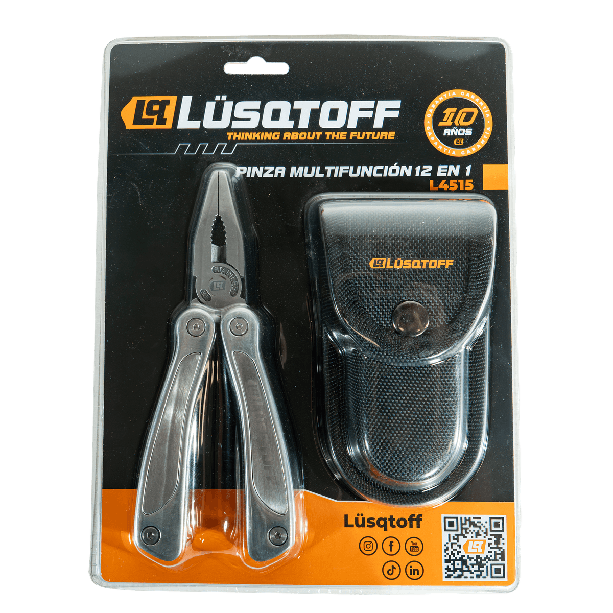 PINZA UNIVERSAL MULTIUSO 8 FUNCIONES CRV