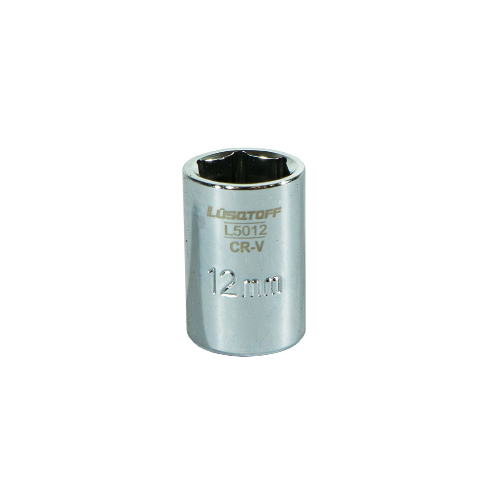 Bocallave Hexagonal 12mm Encastre 1/4" L5012 - Lusqtoff
