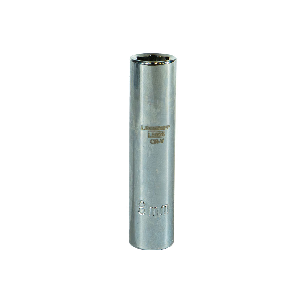 Bocallave Hexagonal Largo 8mm Encastre 1/4" L5028 - Lusqtoff