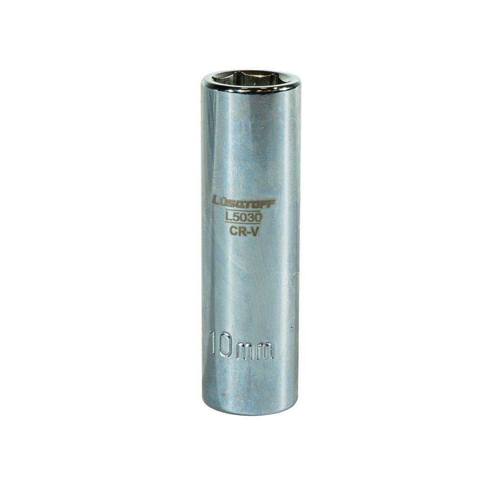 Bocallave Hexagonal Largo 10mm Encastre 1/4 L5030 - Lusqtoff