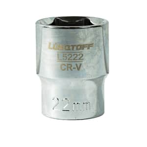 Bocallave Hexagonal Milimetrica 22mm Encastre 1/2 L5222 - Lusqtoff