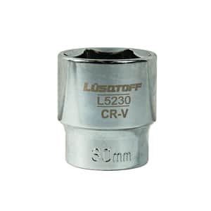 Bocallave Hexagonal Milimetrica 30mm Encastre 1/2 L5230 - Lusqtoff