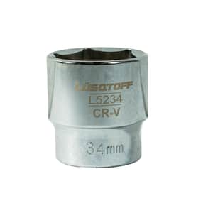 Bocallave Hexagonal Milimetrica 34mm Encastre 1/2 L5234 - Lusqtoff