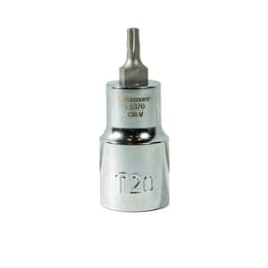 Bocallave Punta Torx T20 Encastre 1/2" L5370 - Lusqtoff