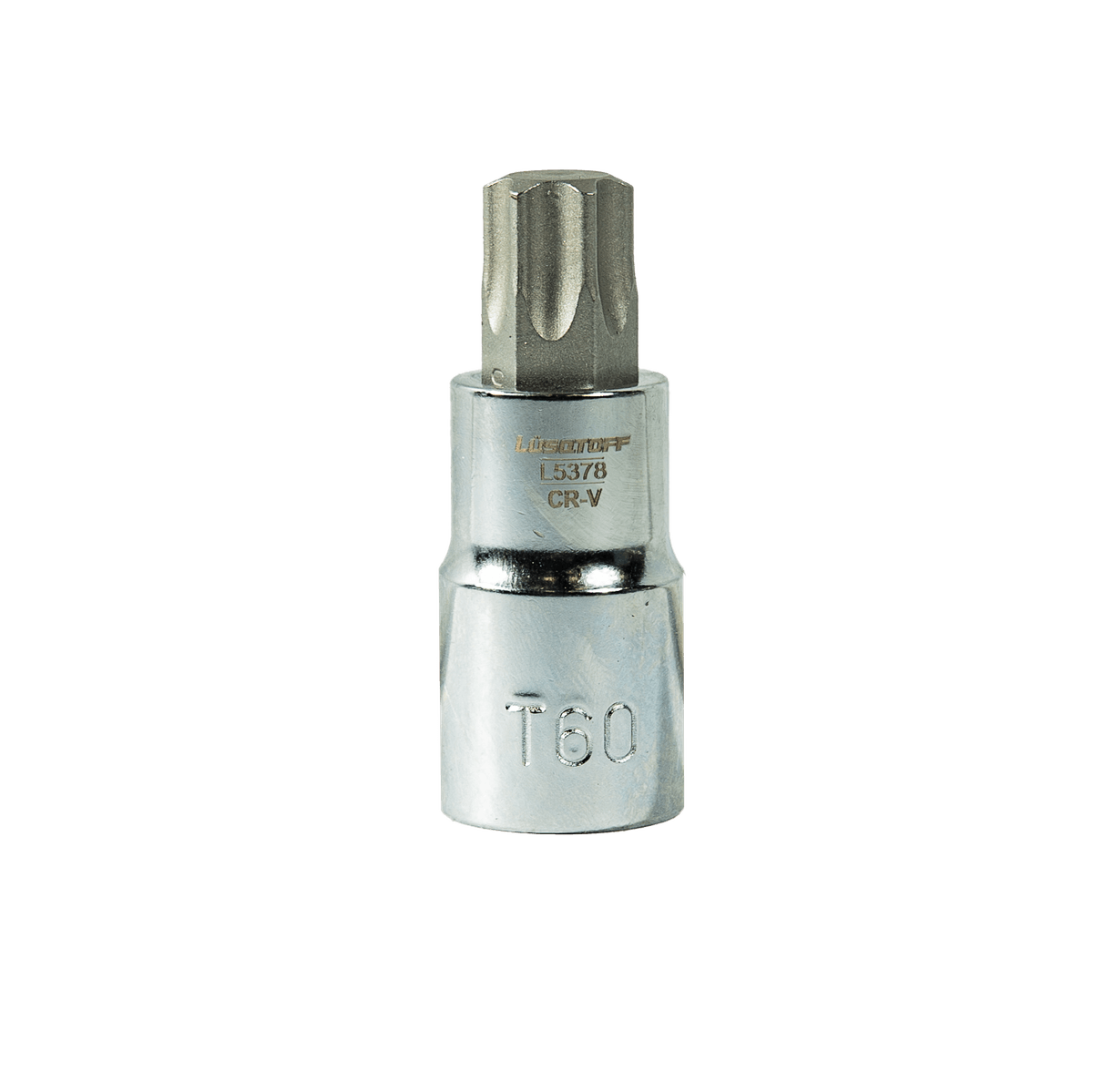 Bocallave Punta Torx T60 Encastre 1/2" L5378 - Lusqtoff