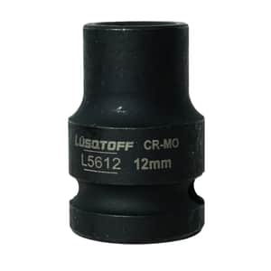 Bocallave de Impacto 12mm Encastre 1/2" L5612 - Lusqtoff