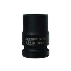 Bocallave De Impacto Hexagonal 15mm Encastre 1/2" L5615 - Lusqtoff