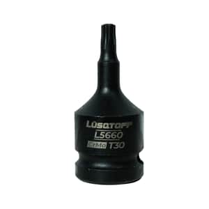 Bocallave de Impacto Punta Torx T30 Encastre 1/2 L5660 - Lusqtoff