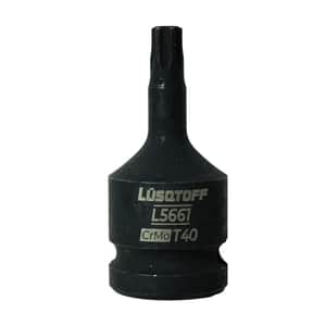 Bocallave de Impacto Punta Torx T40 Encastre 1/2 L5661 - Lusqtoff