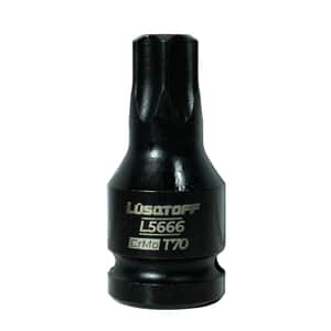 Bocallave de Impacto Punta Torx T70 Encastre 1/2 L5666 - Lusqtoff