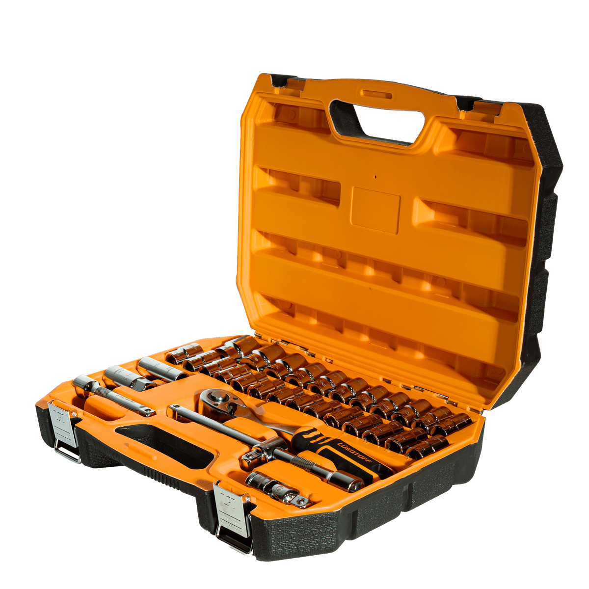 Set Tubos Bocallaves Herramientas 1/2" 8-32mm Saca Bujías Maletín 32 Piezas L5724 - Lusqtoff
