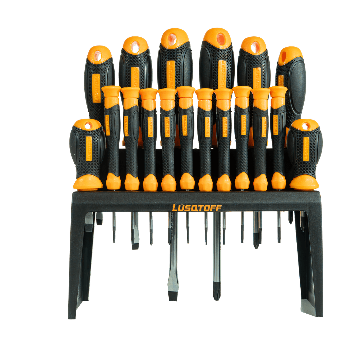 Set Destornilladores Planos Phillips Torx Magnéticos Base 18 Piezas L6025 - Lusqtoff