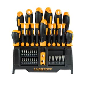Set Destornilladores Precisión Puntas Bocallaves Magnetizador 39 Piezas L6026 - Lusqtoff