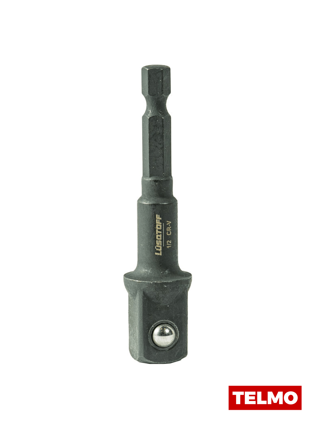 Adaptador Hexagonal 1/4" a Cuadrante 1/2" L6039 - Lusqtoff, foto real