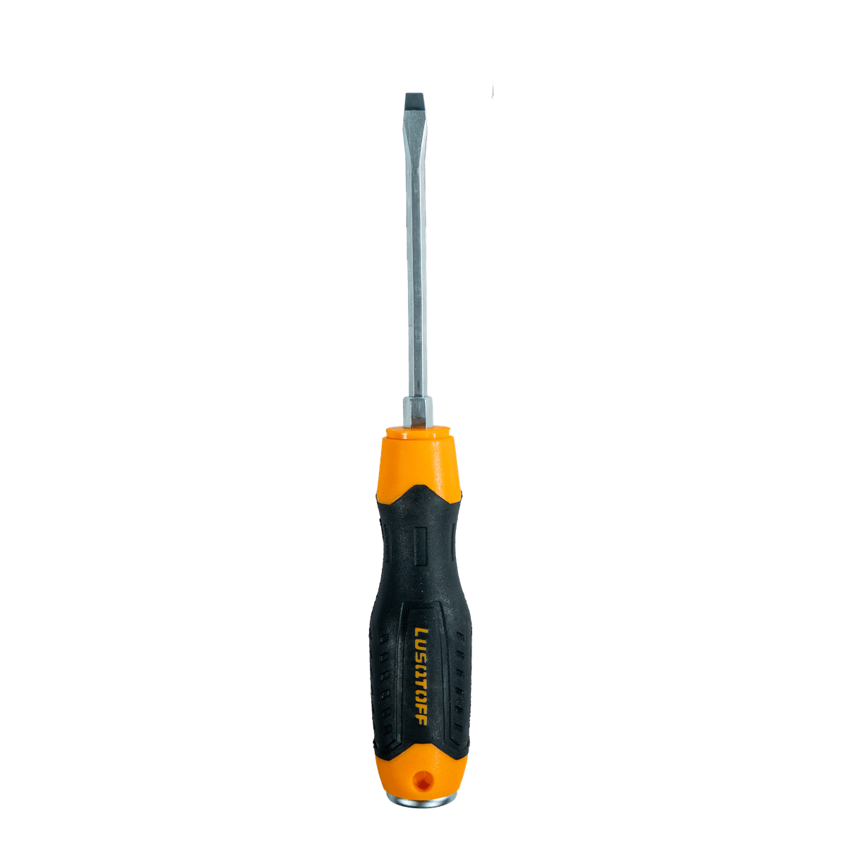 Destornillador Plano Pasante Imantado 5x100mm Cuerpo Hexagonal L6530 - Lusqtoff
