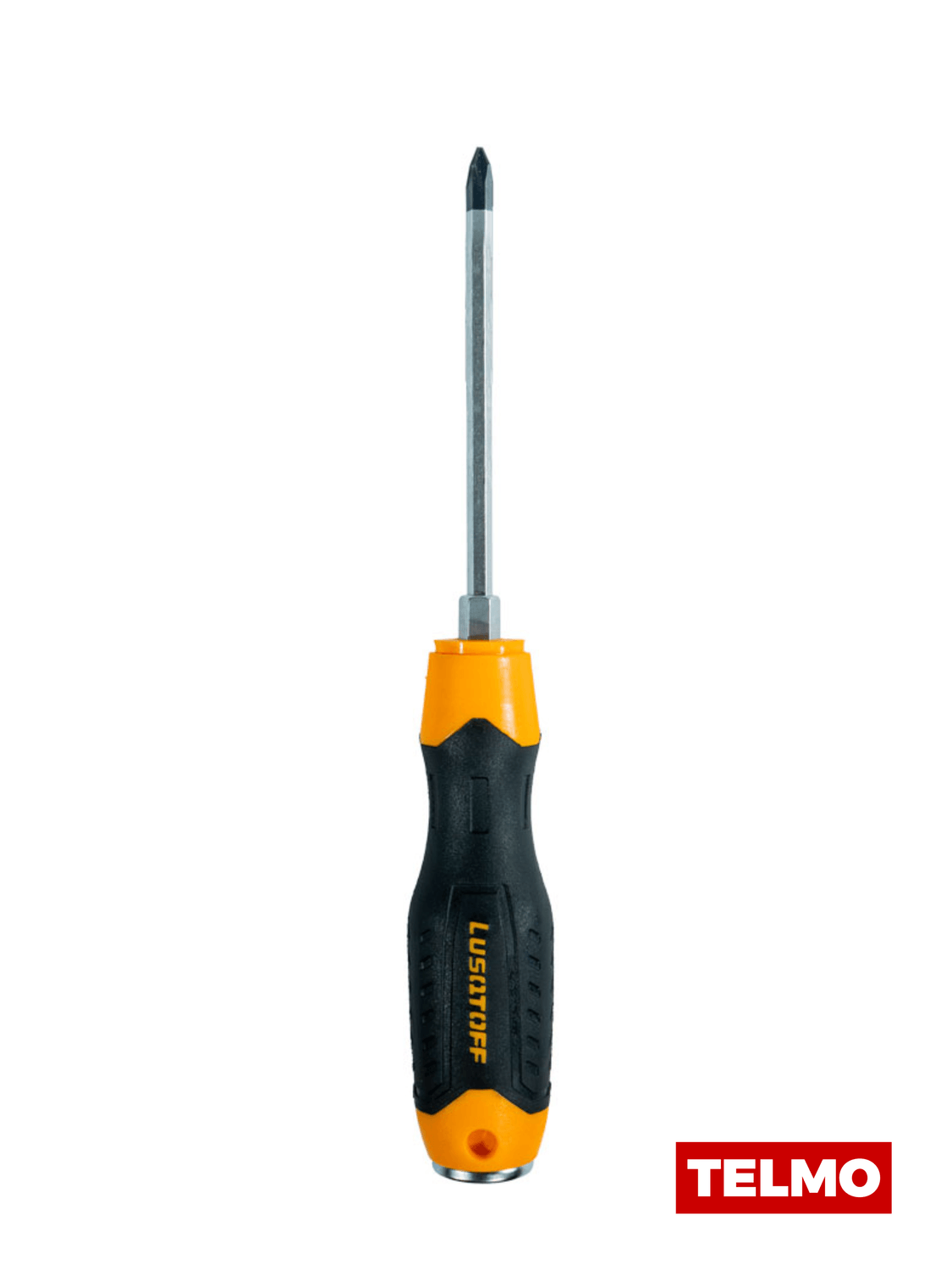 Destornillador Phillips Pasante Imantado 5x100mm Cuerpo Hexagonal L6630 - Lusqtoff, foto real