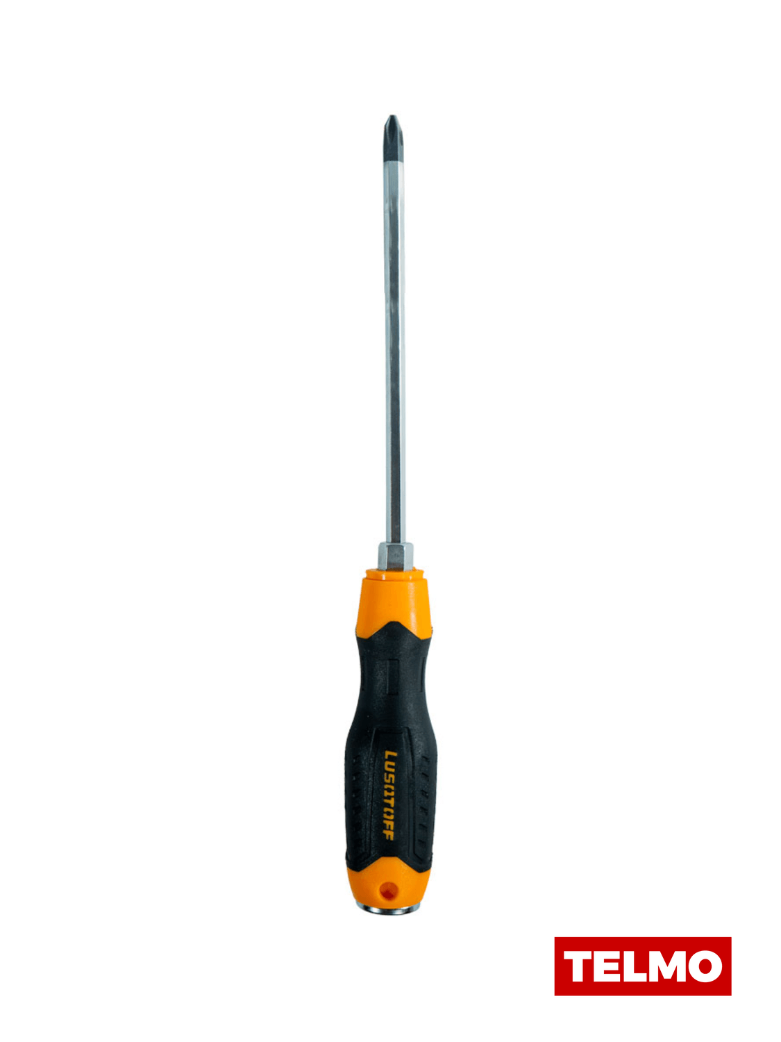 Destornillador Phillips Pasante Imantado 6x150mm Cuerpo Hexagonal L6636 - Lusqtoff, foto real