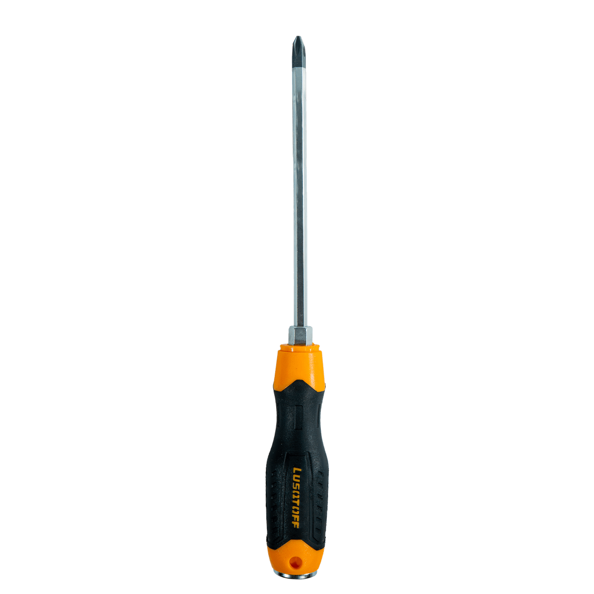 Destornillador Phillips Pasante Imantado 6x150mm Cuerpo Hexagonal L6636 - Lusqtoff