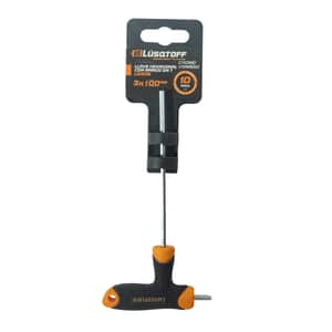 Llave Hexagonal Allen Mango T 3x100mm Cromo Vanadio L6806 - Lusqtoff
