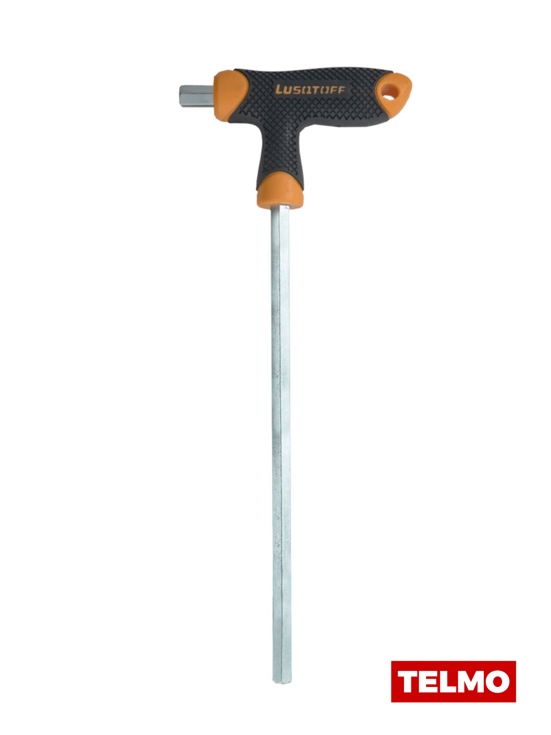 Llave Hexagonal Allen Mango T 8x200mm Cromo Vanadio L6814 - Lusqtoff, foto real