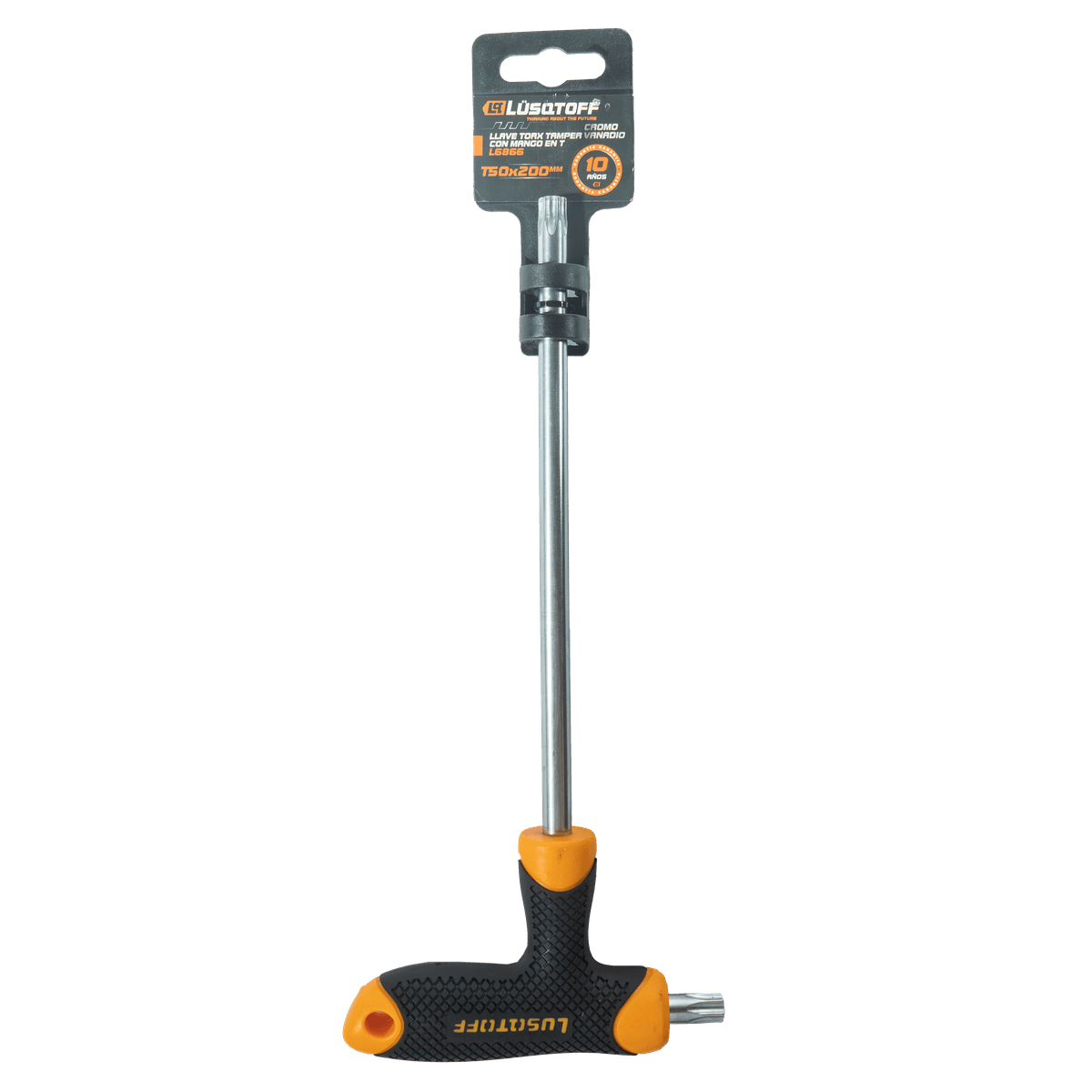 Llave Torx Tamper Mango T T50 200mm Cromo Vanadio L6866 - Lusqtoff