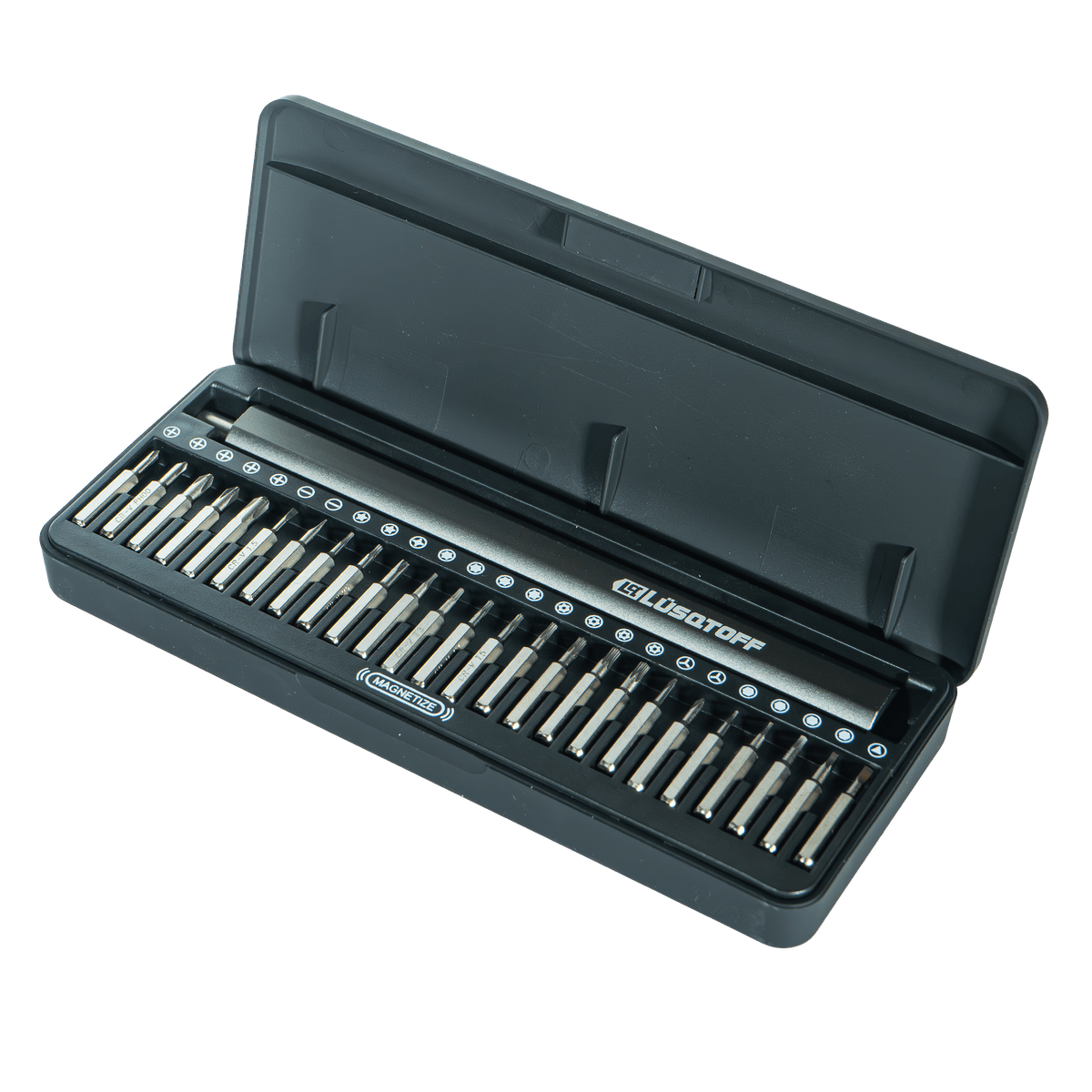 Atornillador Precisión A Batería 4V Punta Imantada LED 26 Piezas L6995 - Lusqtoff