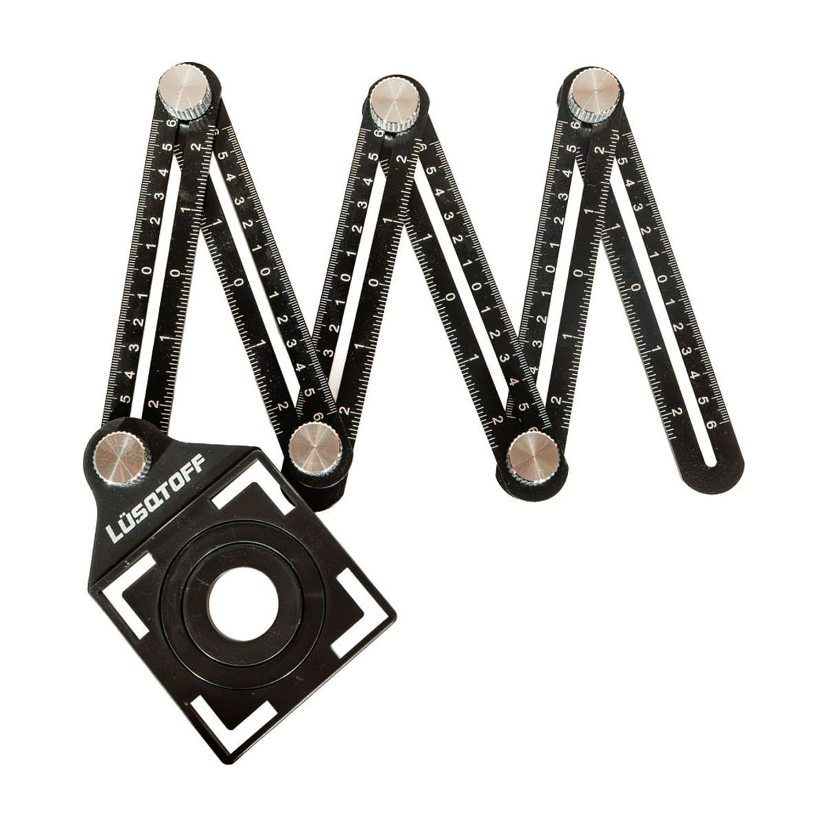 Regla de Aluminio Plegable 6 Lados 110cm L7018 - Lusqtoff