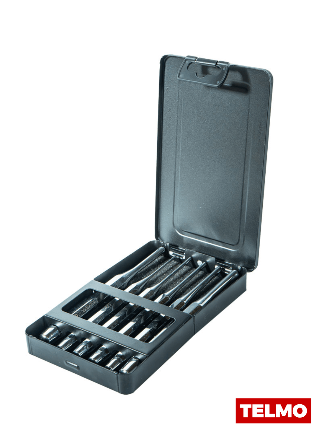Juego Punzones Saca Espiga 2 3 4 5 6 8mm x 150mm 6 Piezas L7083 - Lusqtoff, foto real