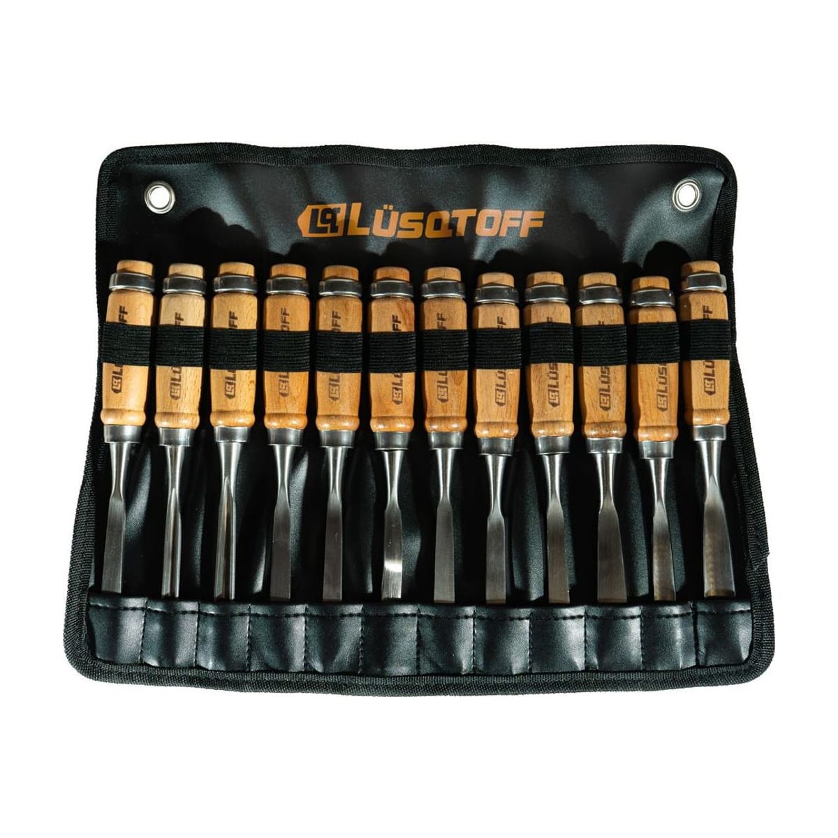 Gubias De Acero 190mm Set 12 Piezas L7300 - Lusqtoff