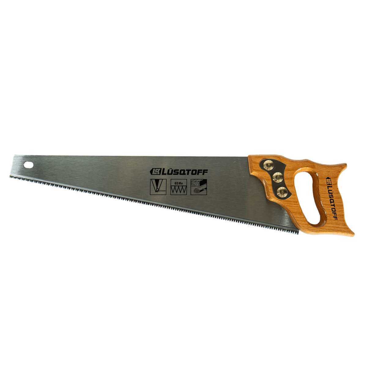 Serrucho Carpintero 20" Mango Madera Haya L7436 - Lusqtoff