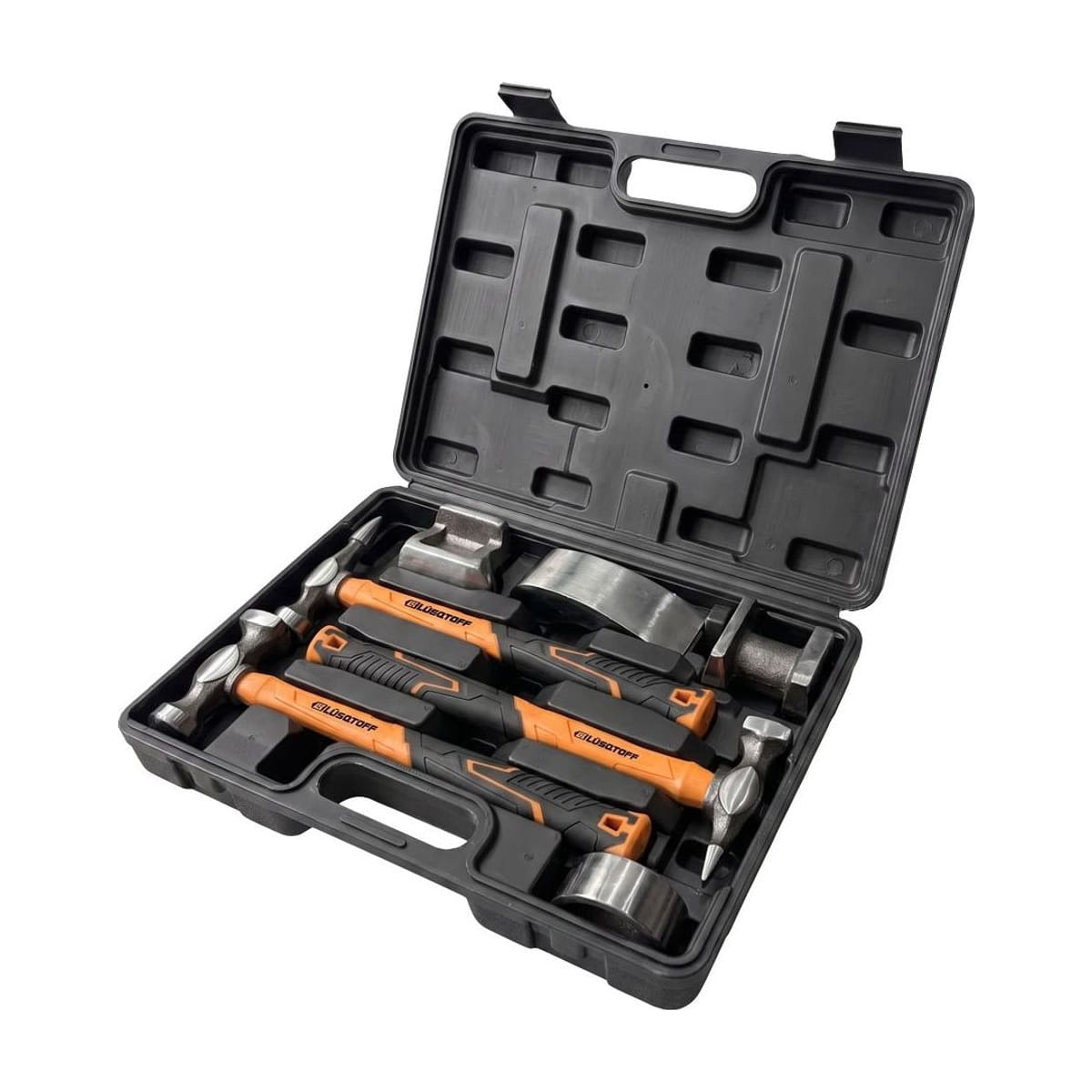 Martillos Y Aguantadores Chapista Set 7 Piezas L7598 - Lusqtoff