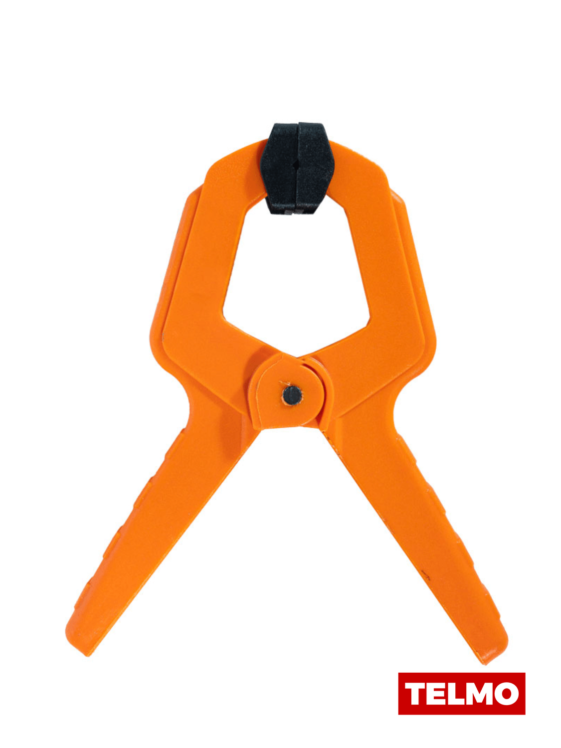 Prensa Resorte Corta 50mm Cuerpo Nylon Puntas Basculantes L7622 - Lusqtoff, foto real