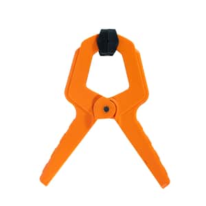 Prensa Resorte Corta 75mm Cuerpo Nylon L7626 - Lusqtoff