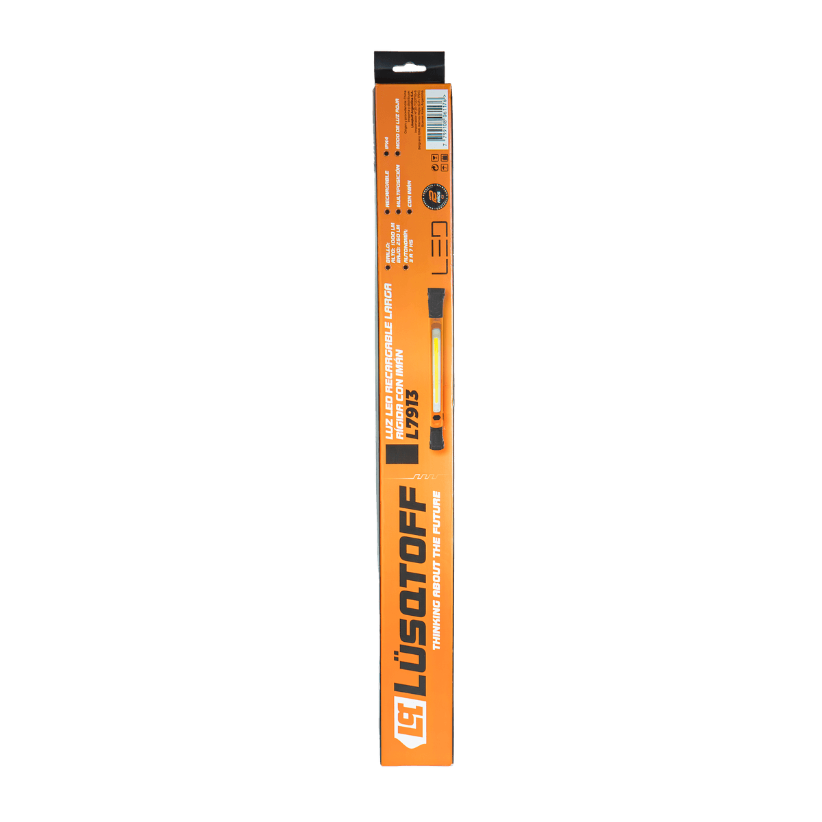 Luz LED Recargable Rígida 1000lm Con Imán L7913 - Lusqtoff