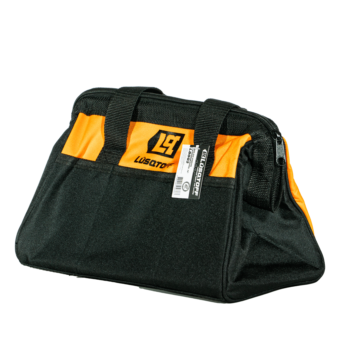 Bolso Porta Herramientas 12" 30,5x25x25cm 11 Bolsillos Estructura Rígida L8002 - Lusqtoff