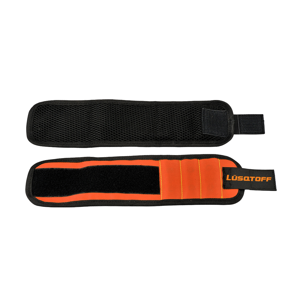 Muñequera Magnética Velcro Tela Oxford 36cm L8050 - Lusqtoff