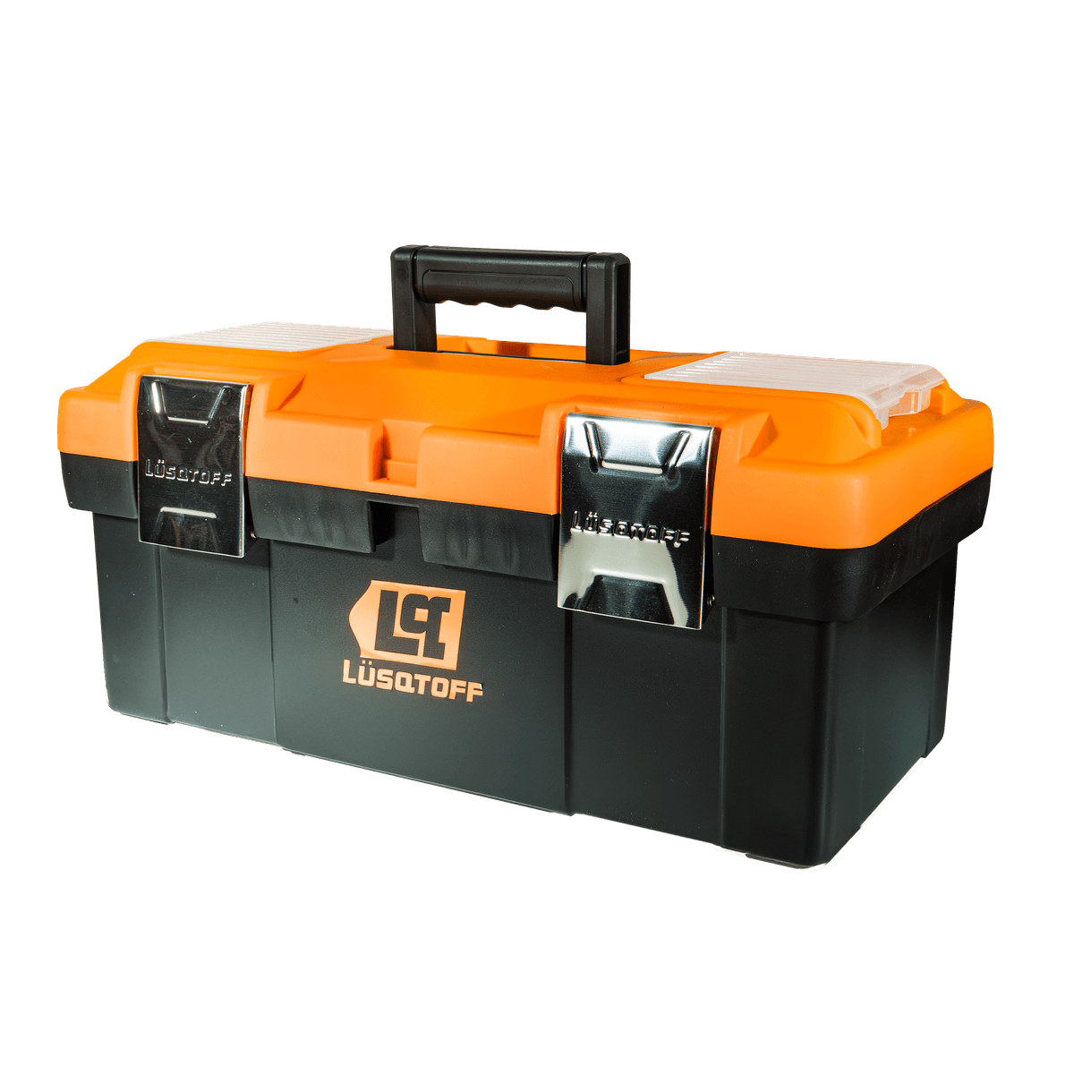 Caja Herramientas 17" Cierre Metálico Bandeja Interna PP+ABS L8102 - Lusqtoff