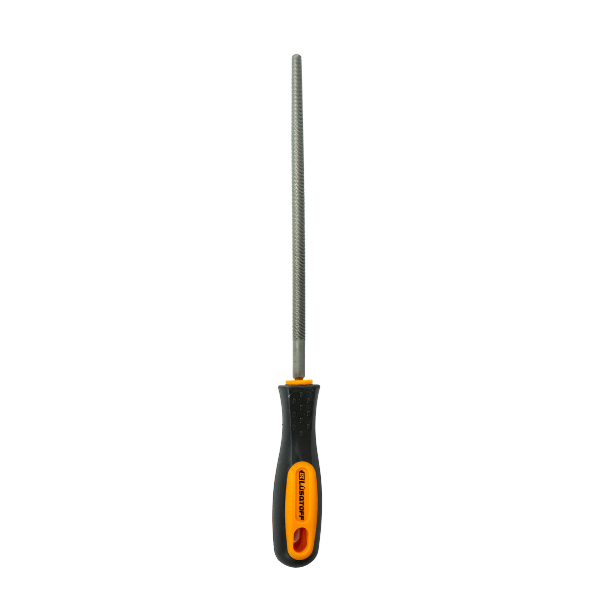 Lima Redonda Acero 8" 200mm Mango Incluido L8320 - Lusqtoff