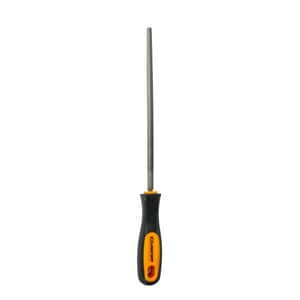 Lima Redonda Acero 8" 200mm Mango Incluido L8320 - Lusqtoff