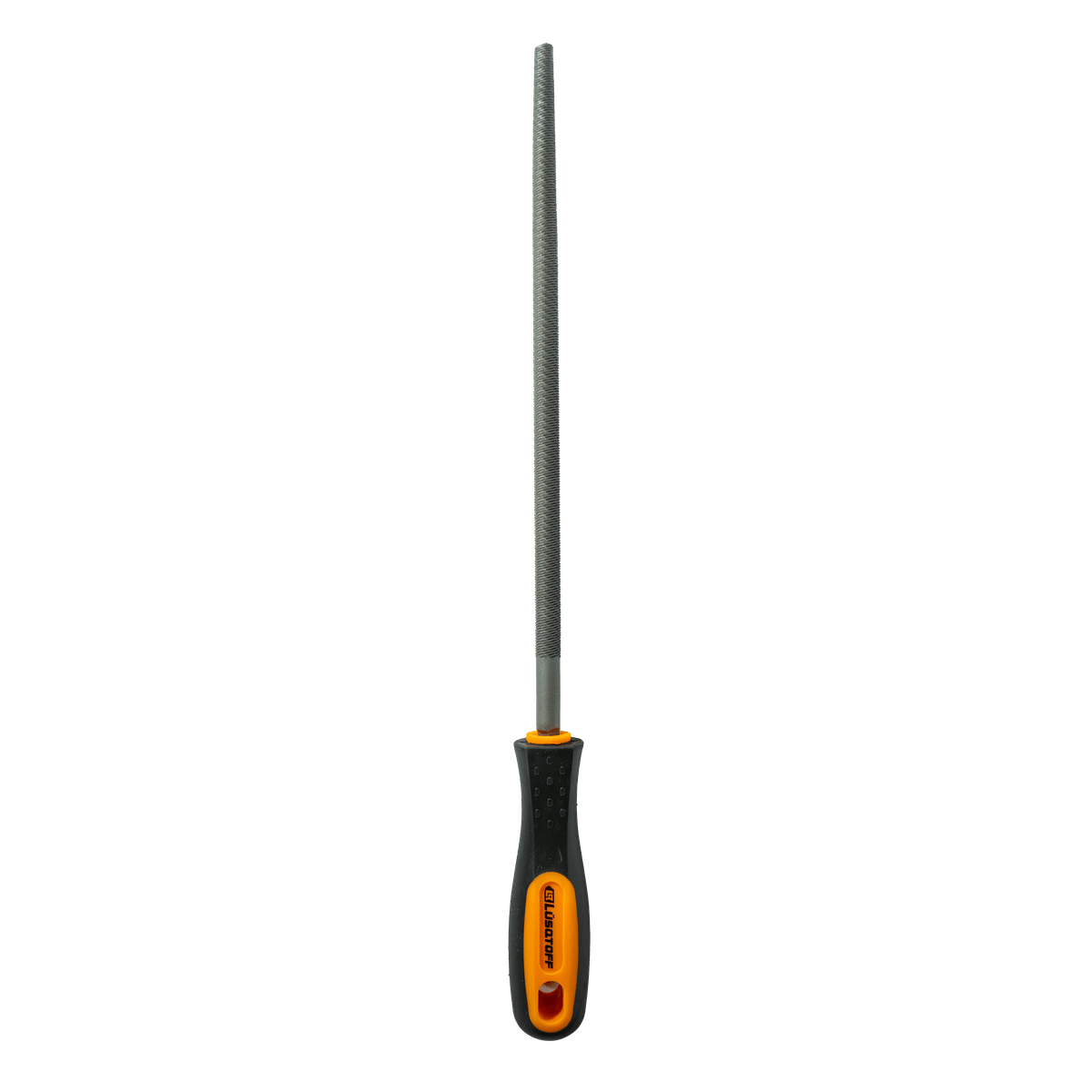 Lima Redonda Acero 10" 250mm Mango Incluido L8322 - Lusqtoff