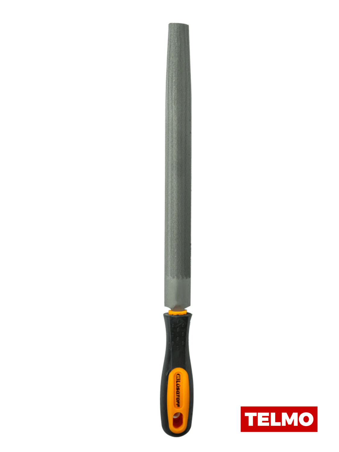 Lima Media Caña Acero 10" 250mm Mango Incluido L8332 - Lusqtoff, foto real