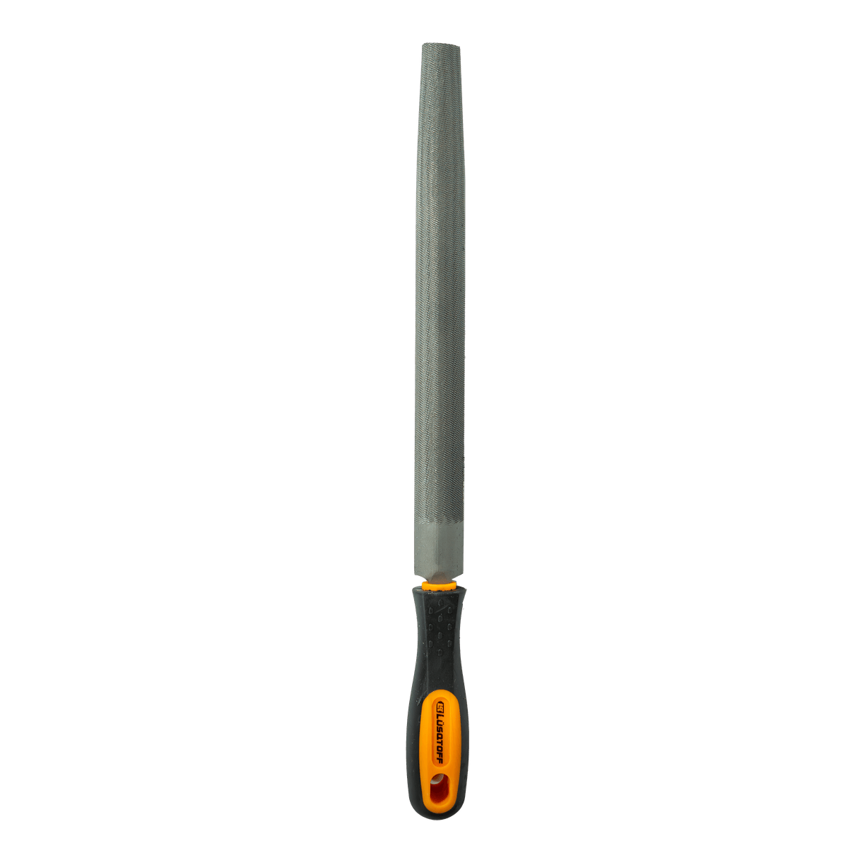 Lima Media Caña Acero 10" 250mm Mango Incluido L8332 - Lusqtoff