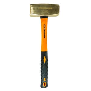 Maza Antichispa Bronce Aluminio 2000g Mango Fibra L8806 - Lusqtoff