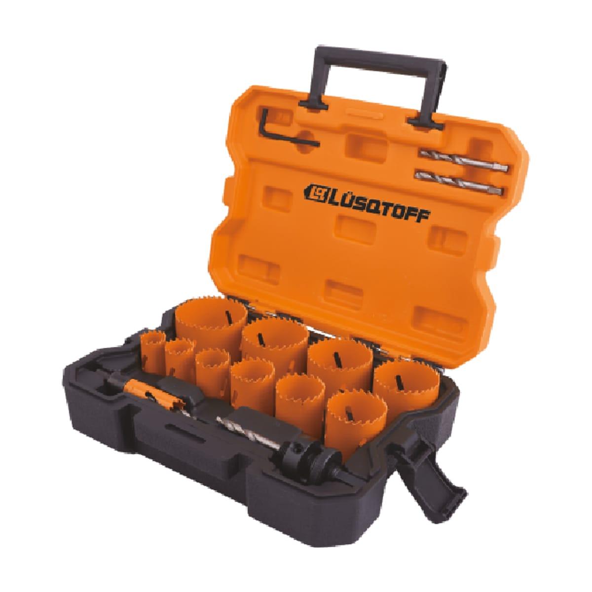 Sierra Copa Bimetal Set 16 Piezas L8871 - Lusqtoff