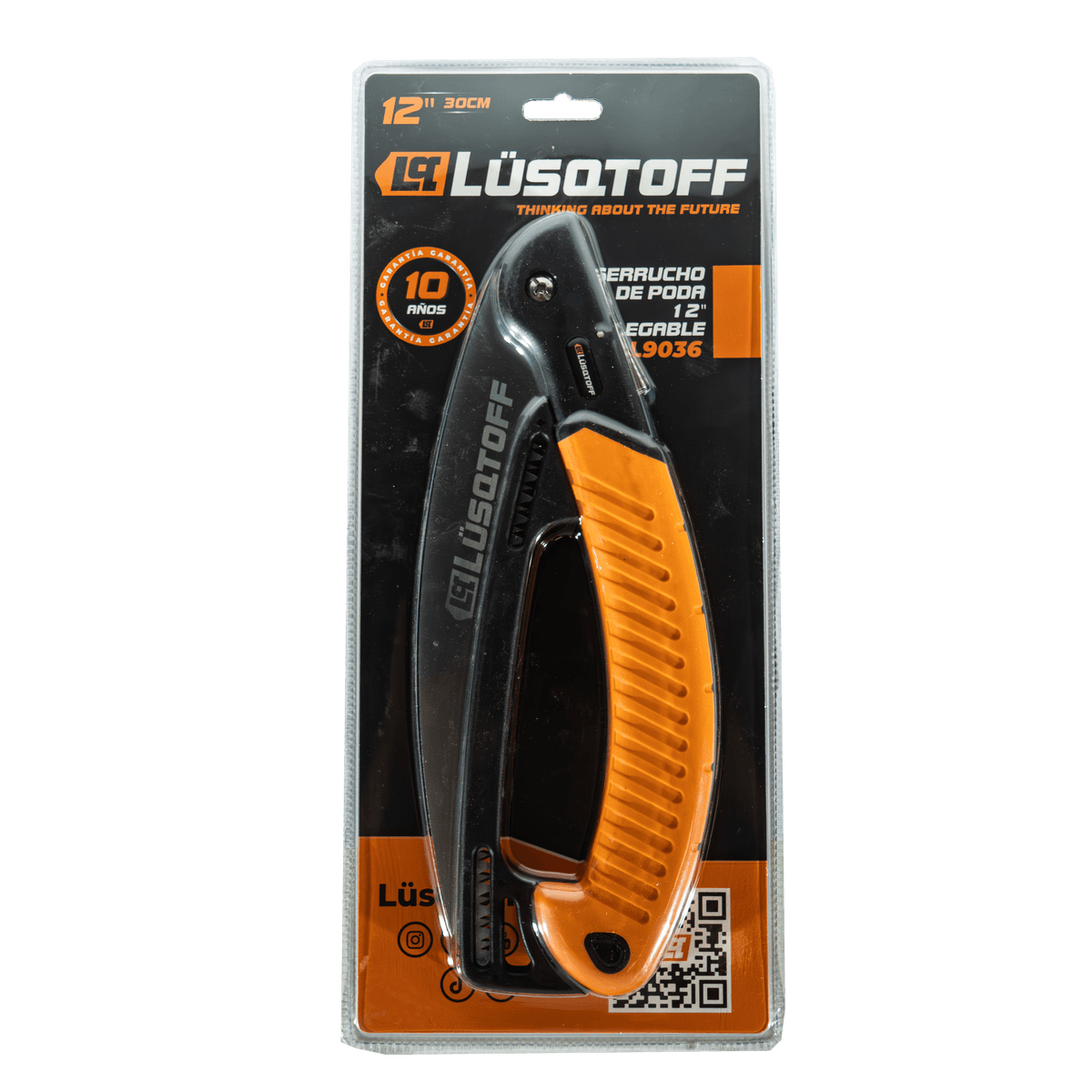 Serrucho de Poda Plegable 12" Hoja SK5 L9036 - Lusqtoff
