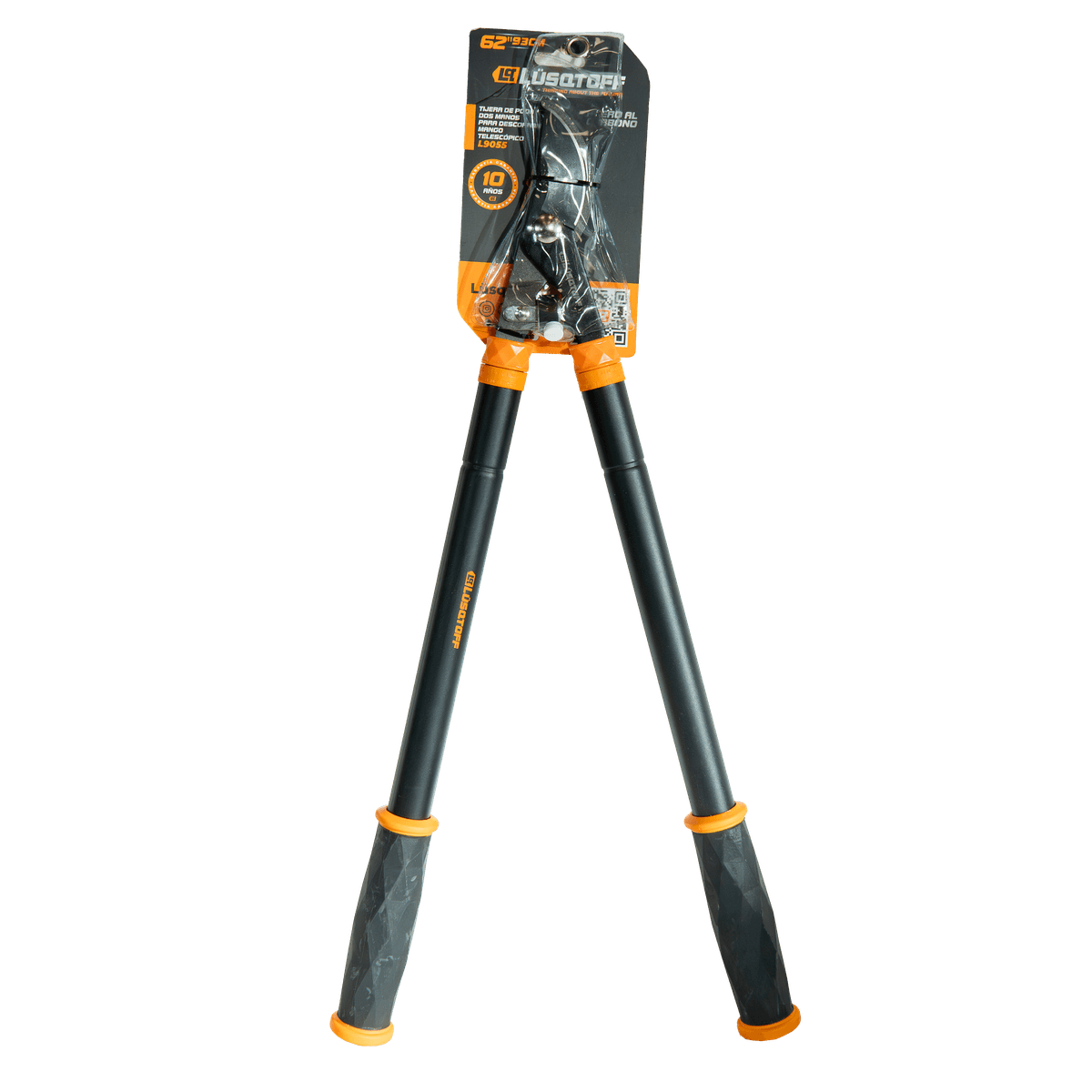 Tijera de Poda Dos Manos Mango Telescopico 62-93cm L9055 - Lusqtoff