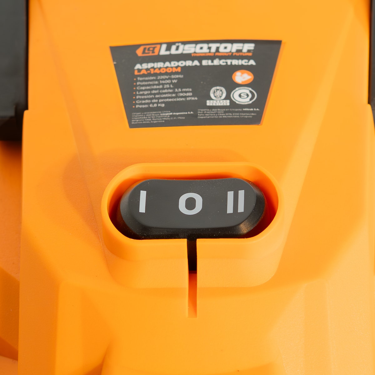 Aspiradora Eléctrica 1400w 25l LA-1400M - Lusqtoff